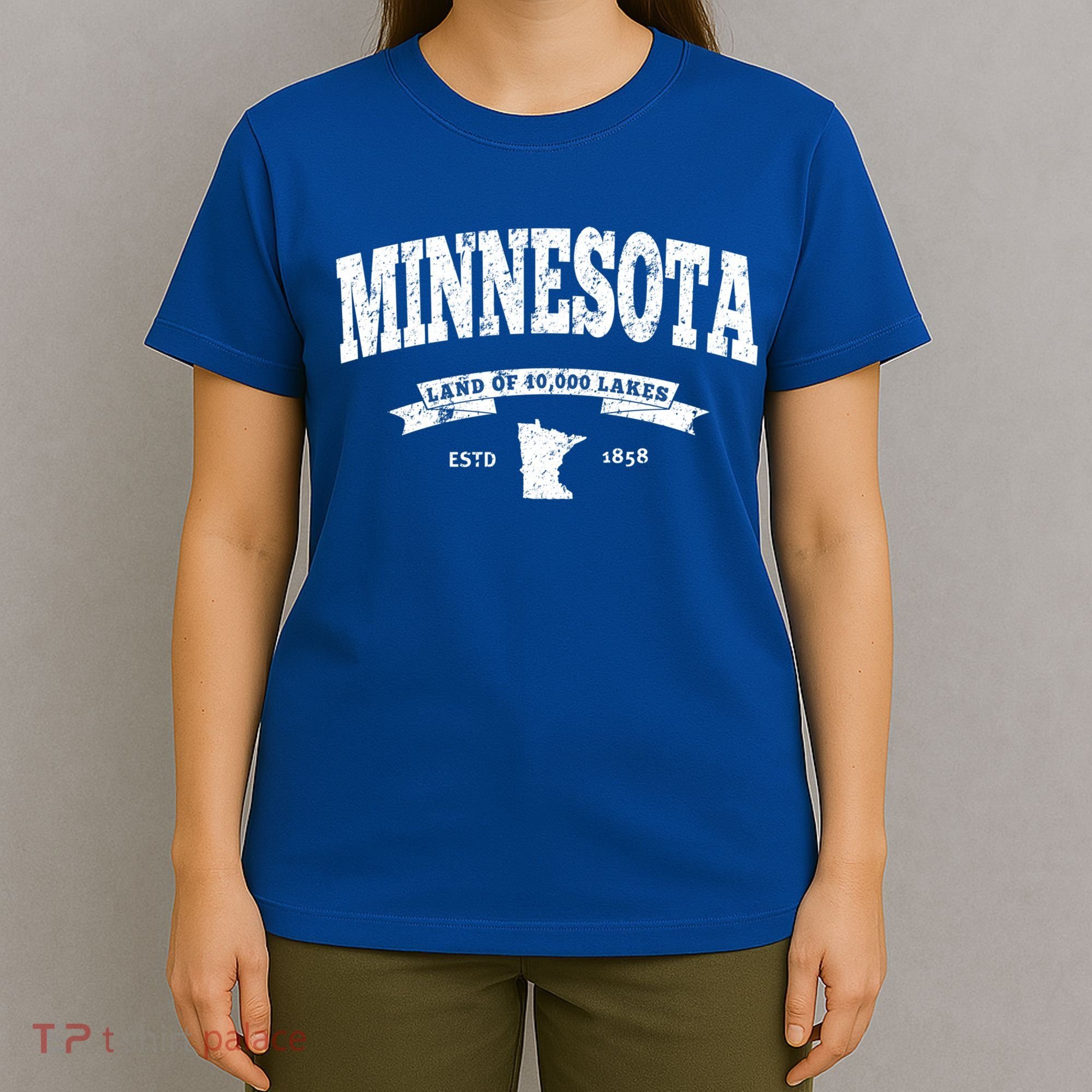 Minnesota Cute Gift Vintage Minnesota Gift Retro Mn T-Shirt