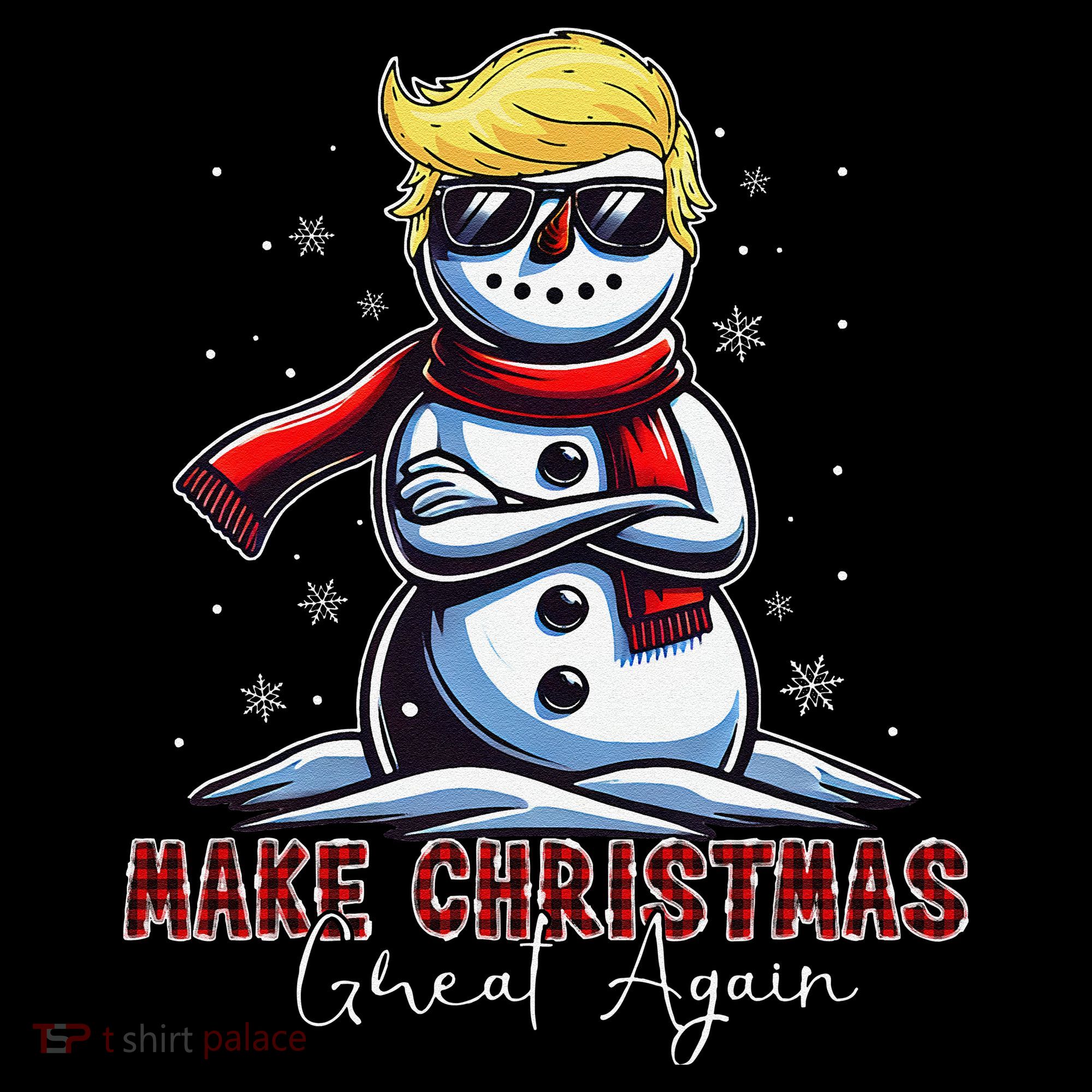 Make Christmas Great Again Snowman Trump Holiday Coffee Mug