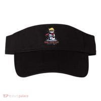 Make Christmas Great Again Snowman Trump Holiday Visor thumb 0