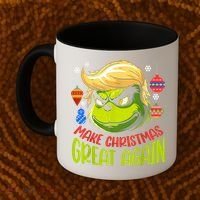 Make Christmas Great Again Donald Trump Xmas Funny Gift Coffee Mug thumb 2