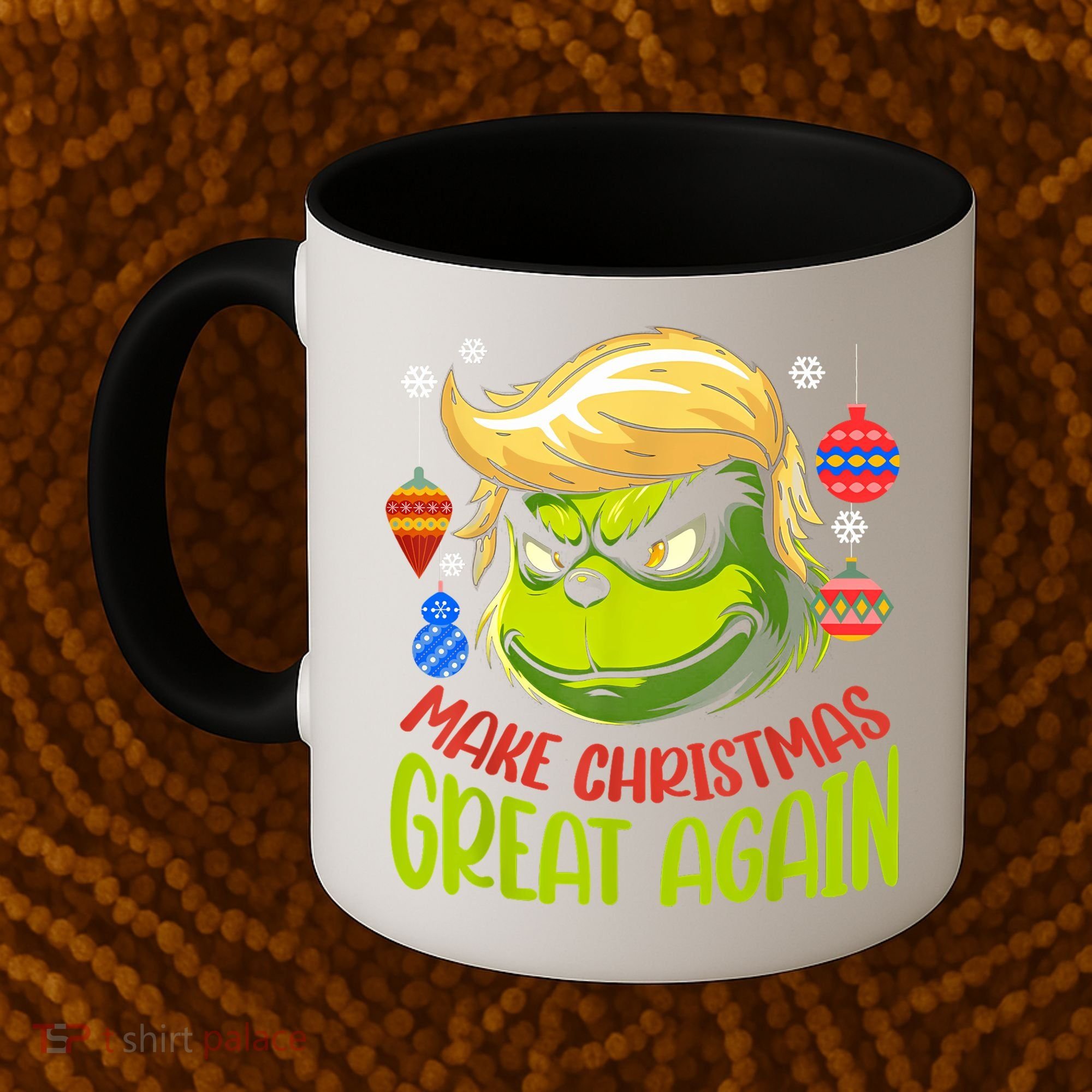 Make Christmas Great Again Donald Trump Xmas Funny Gift Coffee Mug
