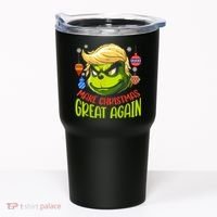 Make Christmas Great Again Donald Trump Xmas Funny Gift Tumbler thumb 0