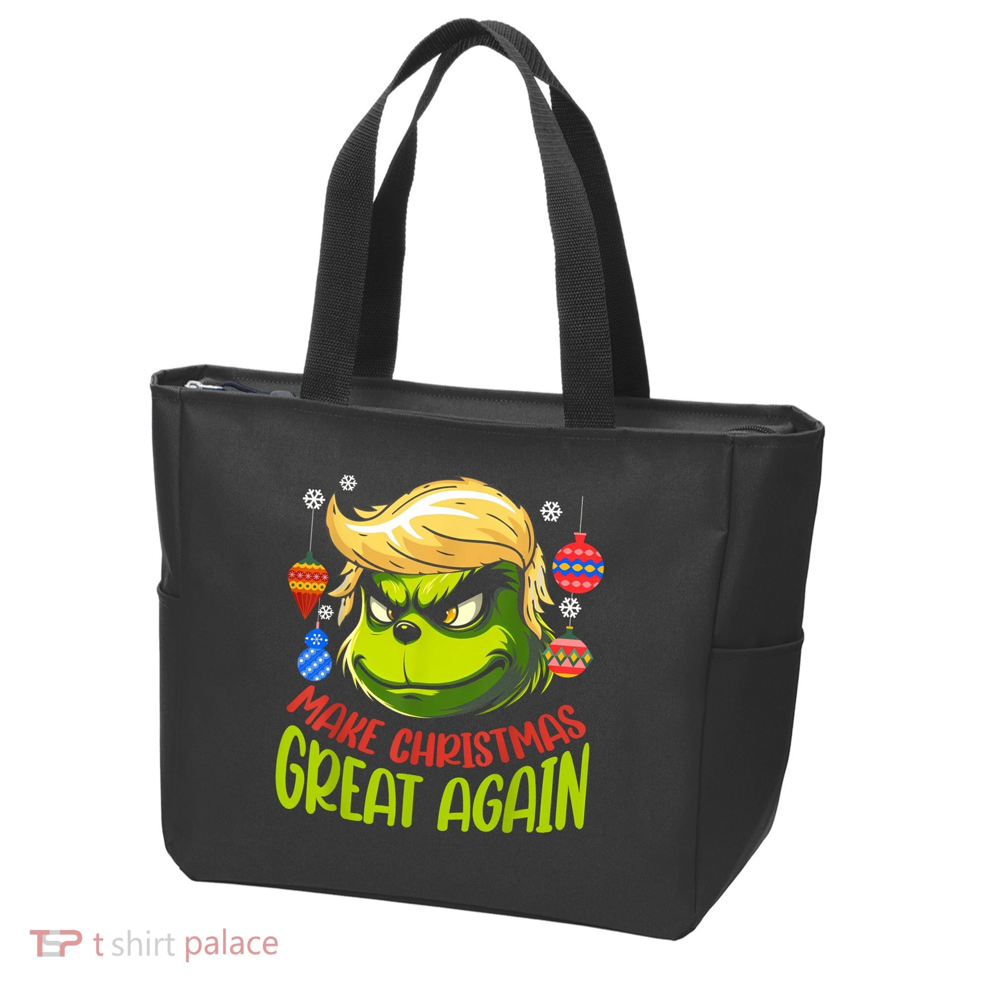 Make Christmas Great Again Donald Trump Xmas Funny Gift Tote Bag