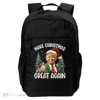 Make Christmas Great Again Donald Trump Funny Holiday Backpack thumb 0