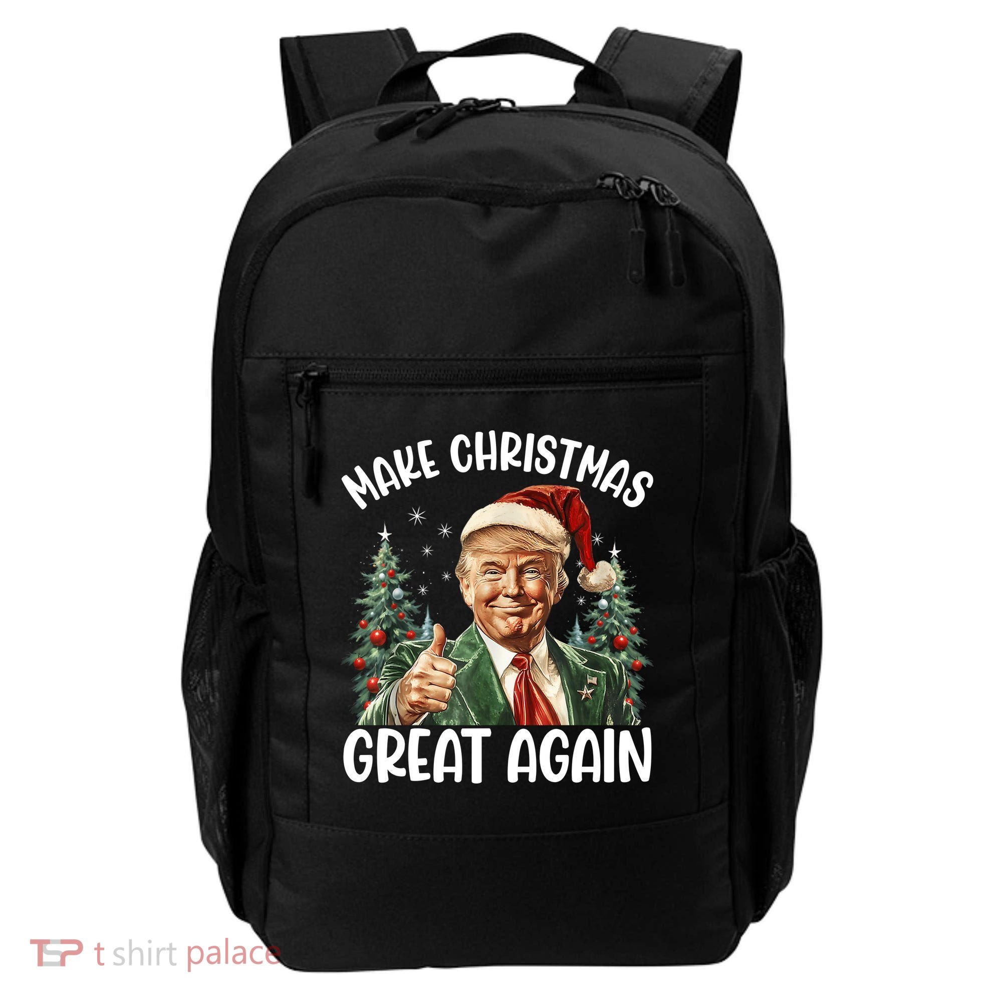 Make Christmas Great Again Donald Trump Funny Holiday Backpack