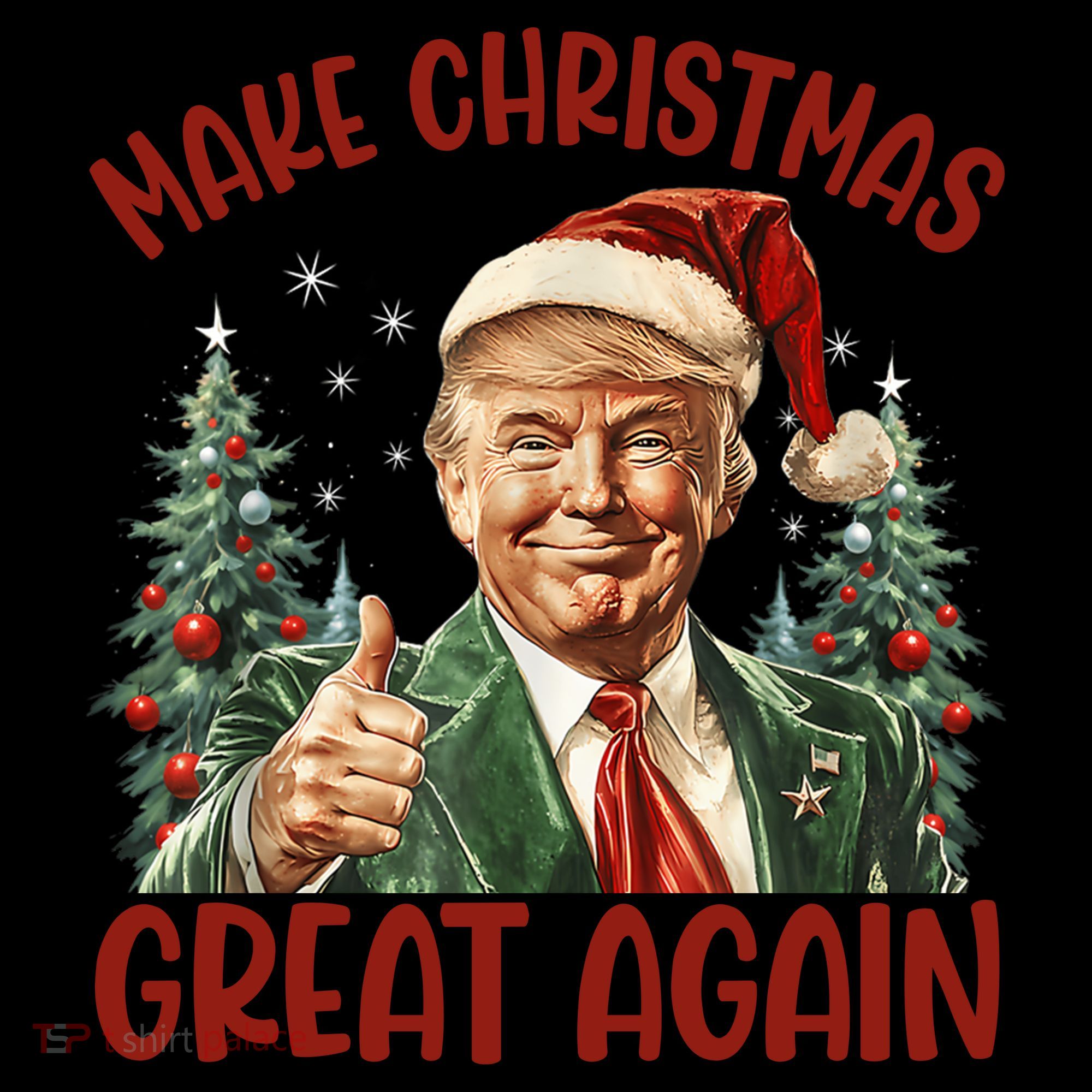 Make Christmas Great Again Donald Trump Funny Holiday Coffee Mug