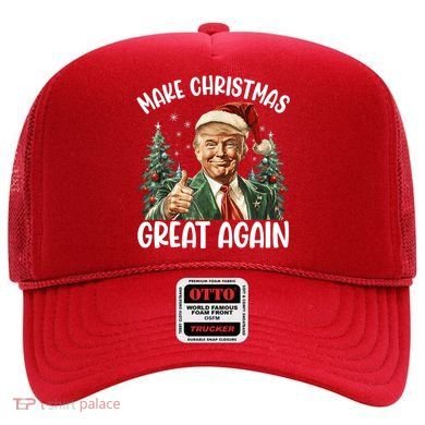 Make Christmas Great Again Donald Trump Funny Holiday Hat