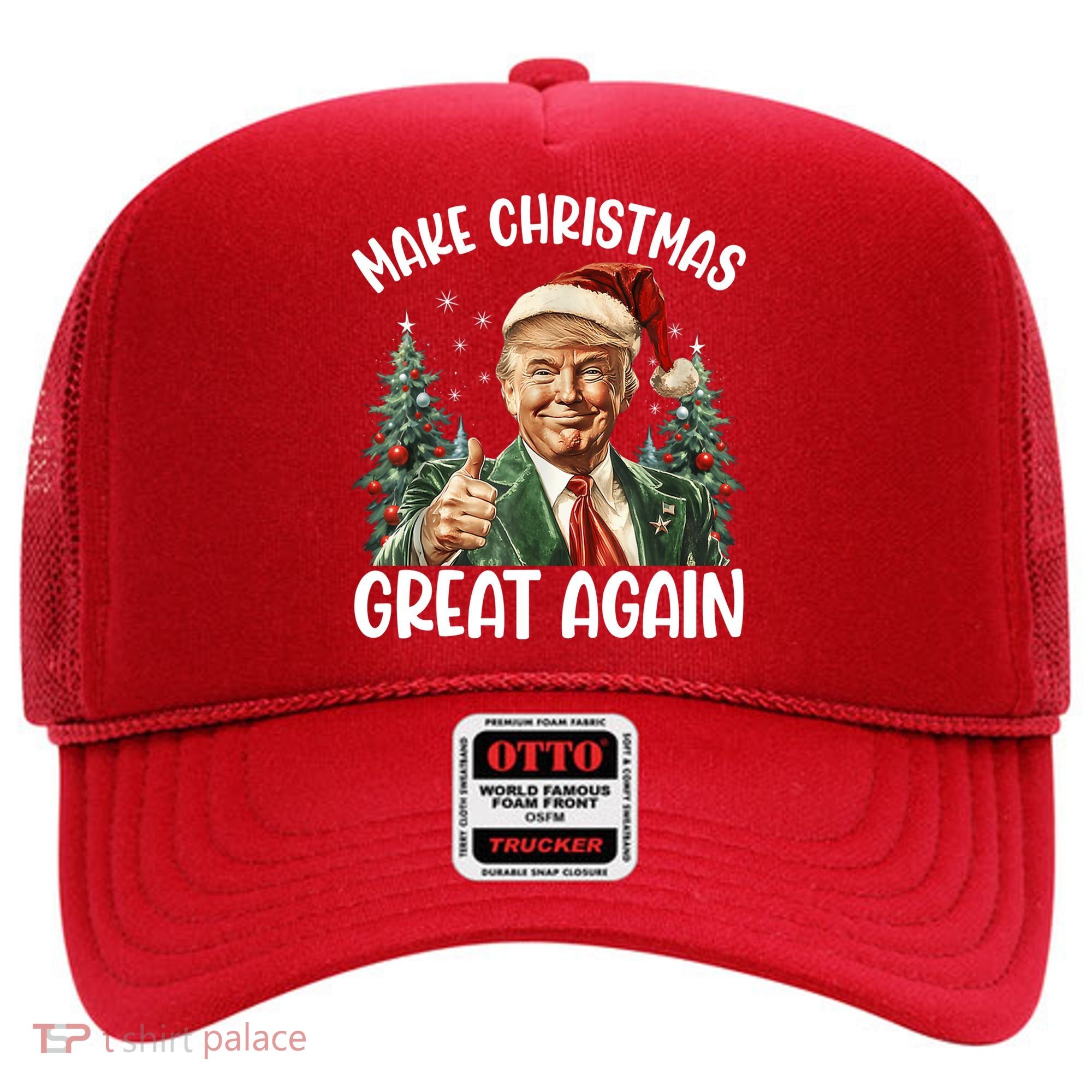 Make Christmas Great Again Donald Trump Funny Holiday Hat