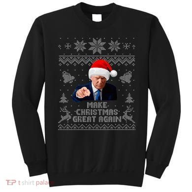 Make Christmas Great Again Donald Trump Holiday Sweatshirt