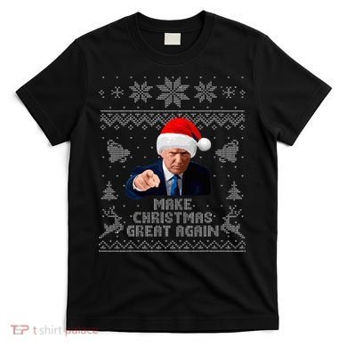 Make Christmas Great Again Donald Trump Holiday T-Shirt