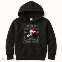 Make Christmas Great Again Donald Trump Holiday Kids Hoodie thumb 0
