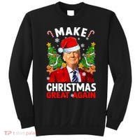 Make Christmas Great Again Funny Donald Trump Santa Xmas Sweatshirt thumb 0