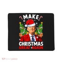 Make Christmas Great Again Funny Donald Trump Santa Xmas Mousepad thumb 0