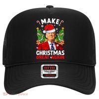Make Christmas Great Again Funny Donald Trump Santa Xmas Hat thumb 0