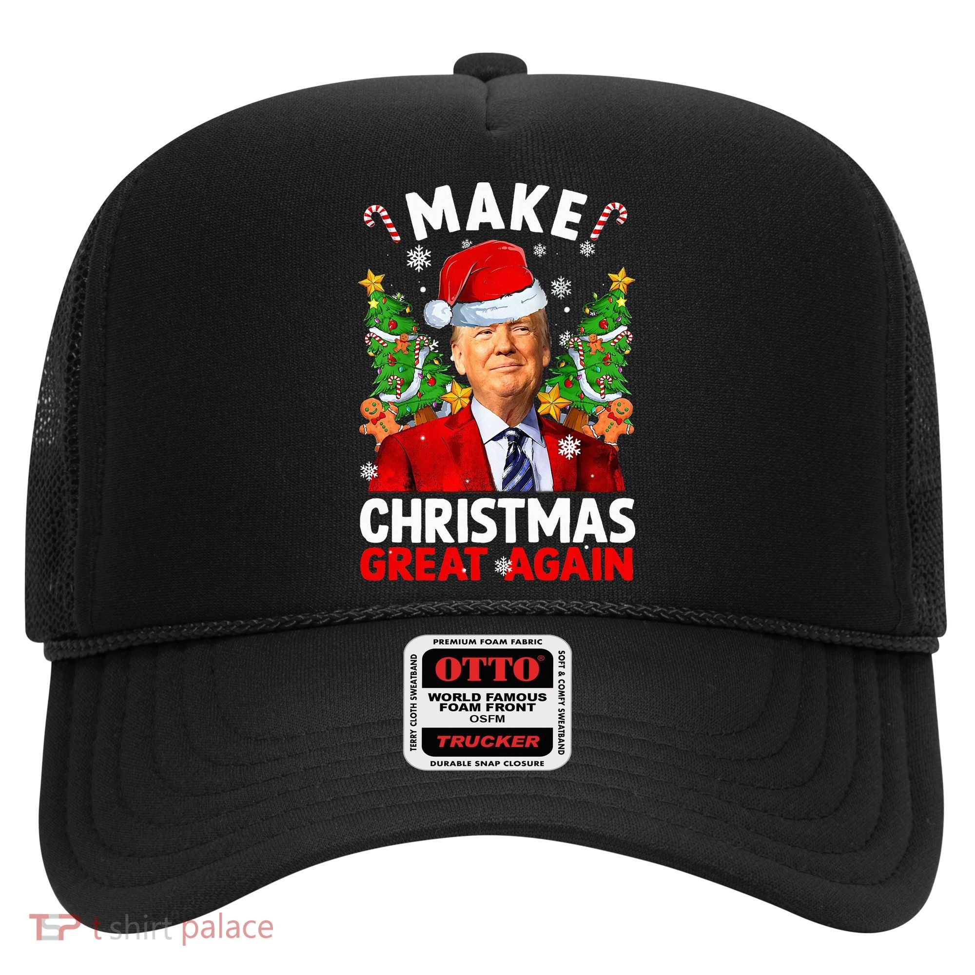 Make Christmas Great Again Funny Donald Trump Santa Xmas Hat