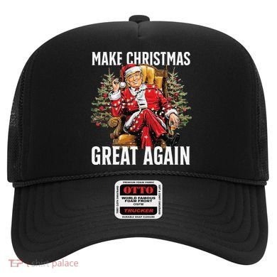 Make Christmas Great Again Santa Funny Christmas Pajamas Hat