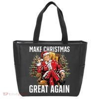 Make Christmas Great Again Santa Funny Christmas Pajamas Tote Bag thumb 0