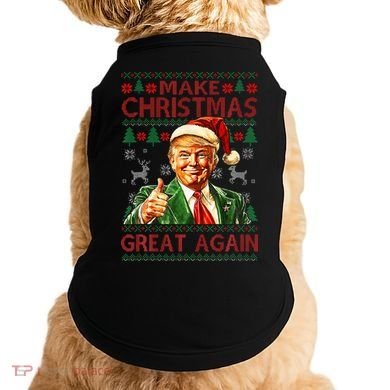 Make Christmas Great Again Doggie Tank