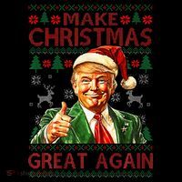 Make Christmas Great Again Bucket Hat thumb 4