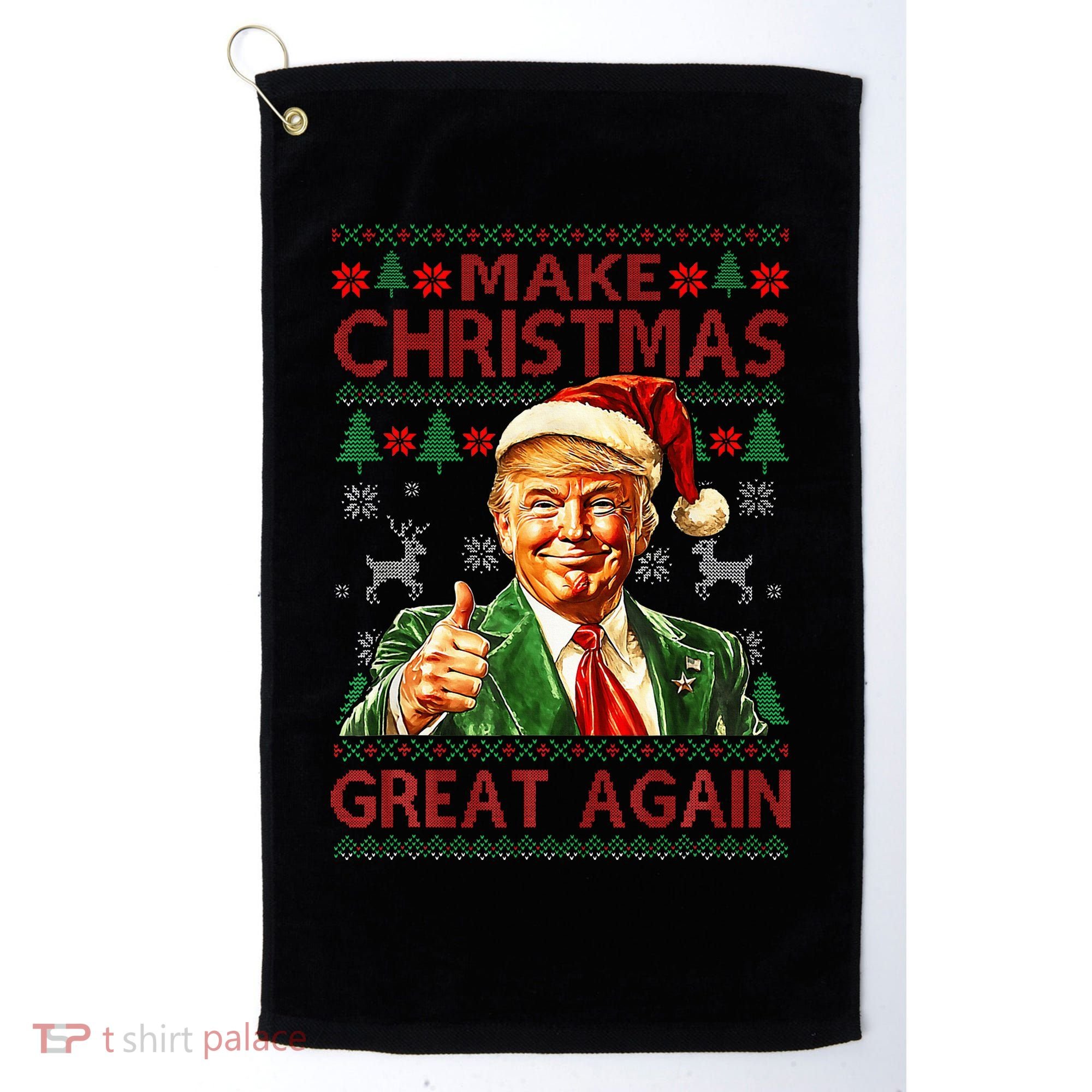 Make Christmas Great Again Golf Towel