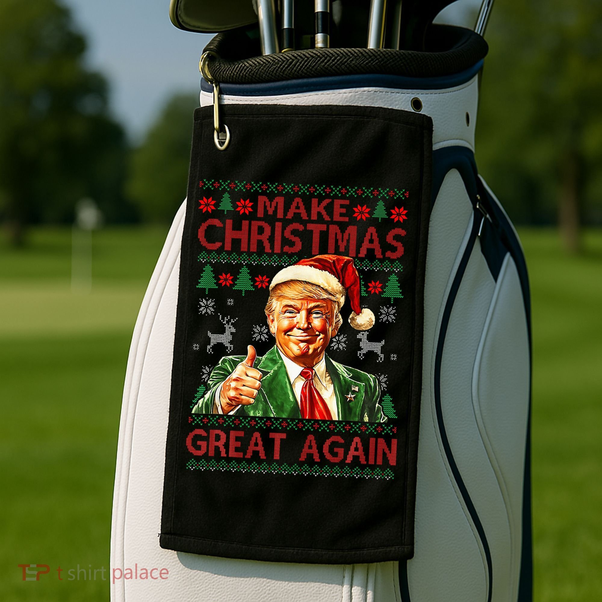 Make Christmas Great Again Golf Towel