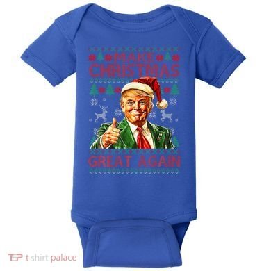 Make Christmas Great Again Baby Bodysuit