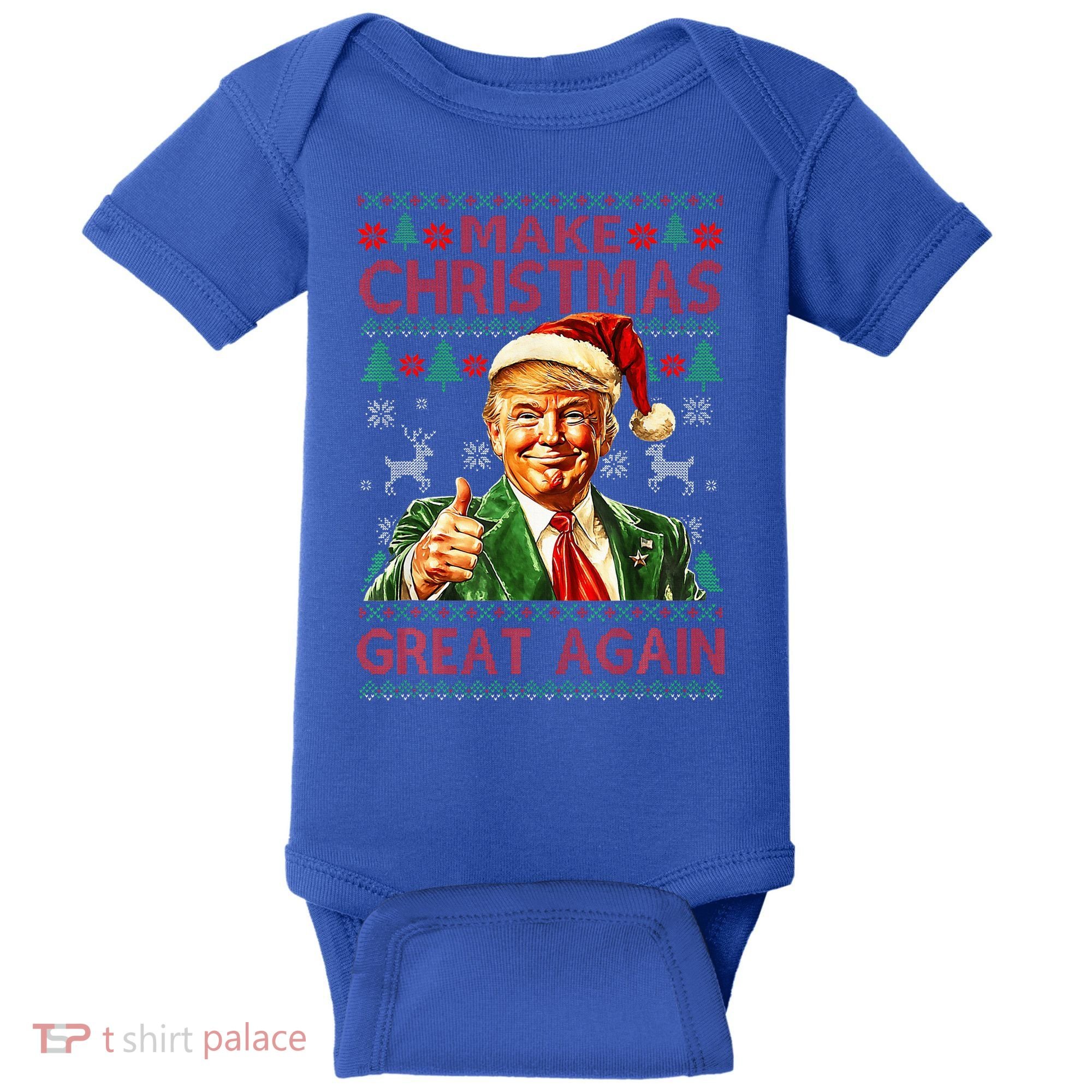 Make Christmas Great Again Baby Bodysuit