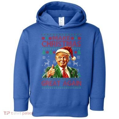 Make Christmas Great Again Toddler Hoodie