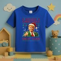 Make Christmas Great Again Toddler T-Shirt thumb 3