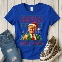 Make Christmas Great Again Women's T-Shirt thumb 3