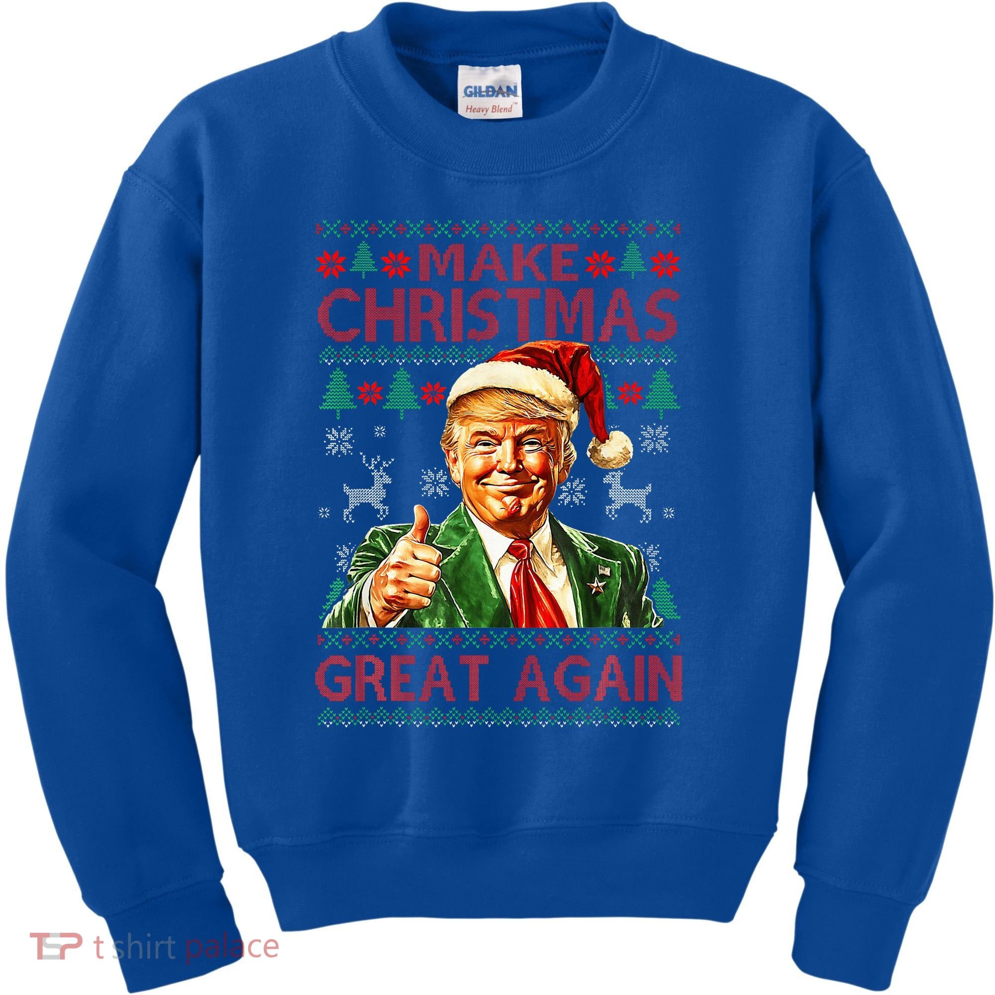 Make Christmas Great Again Kids Sweatshirt