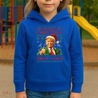 Make Christmas Great Again Kids Hoodie thumb 3