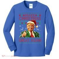 Make Christmas Great Again Kids Long Sleeve Shirt thumb 0