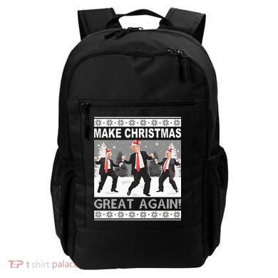 Make Christmas Great Again Trump Dancing Backpack