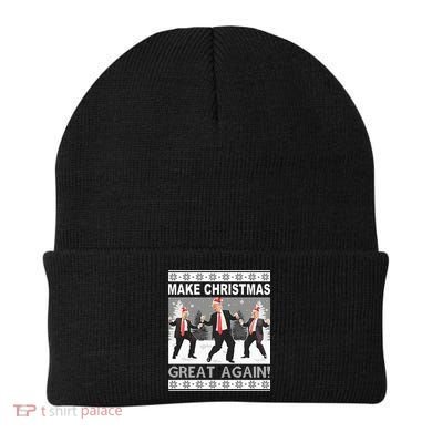 Make Christmas Great Again Trump Dancing Beanie