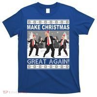Make Christmas Great Again Trump Dancing T-Shirt thumb 0