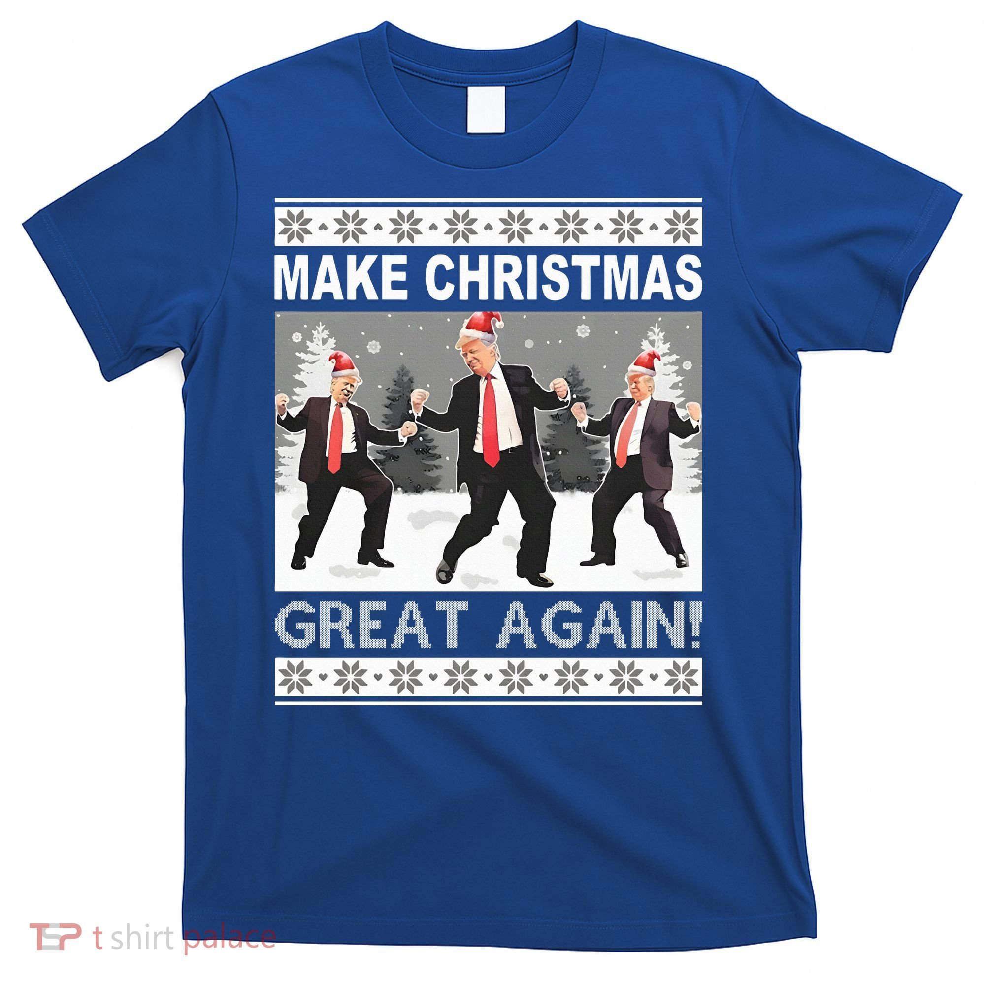 Make Christmas Great Again Trump Dancing T-Shirt