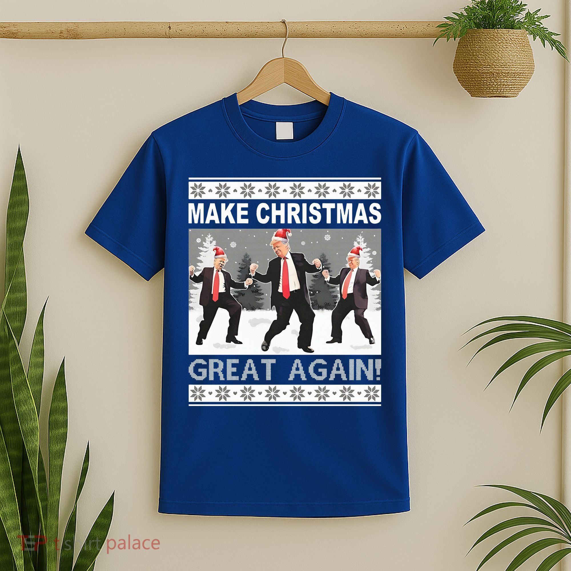 Make Christmas Great Again Trump Dancing T-Shirt
