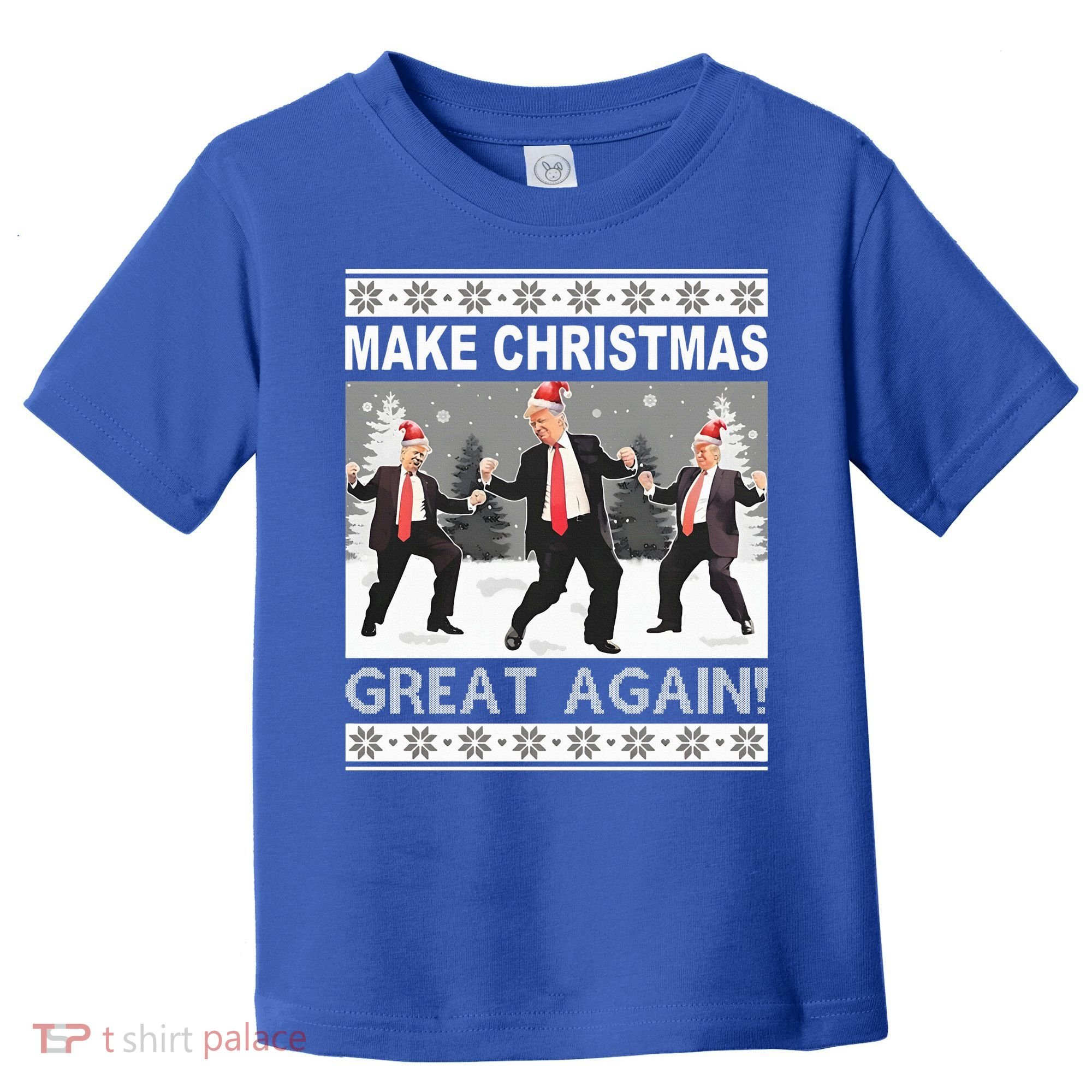 Make Christmas Great Again Trump Dancing Toddler T-Shirt