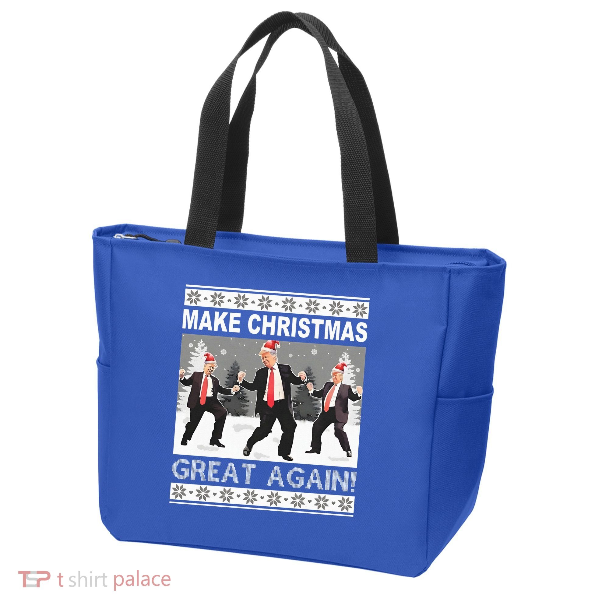 Make Christmas Great Again Trump Dancing Tote Bag