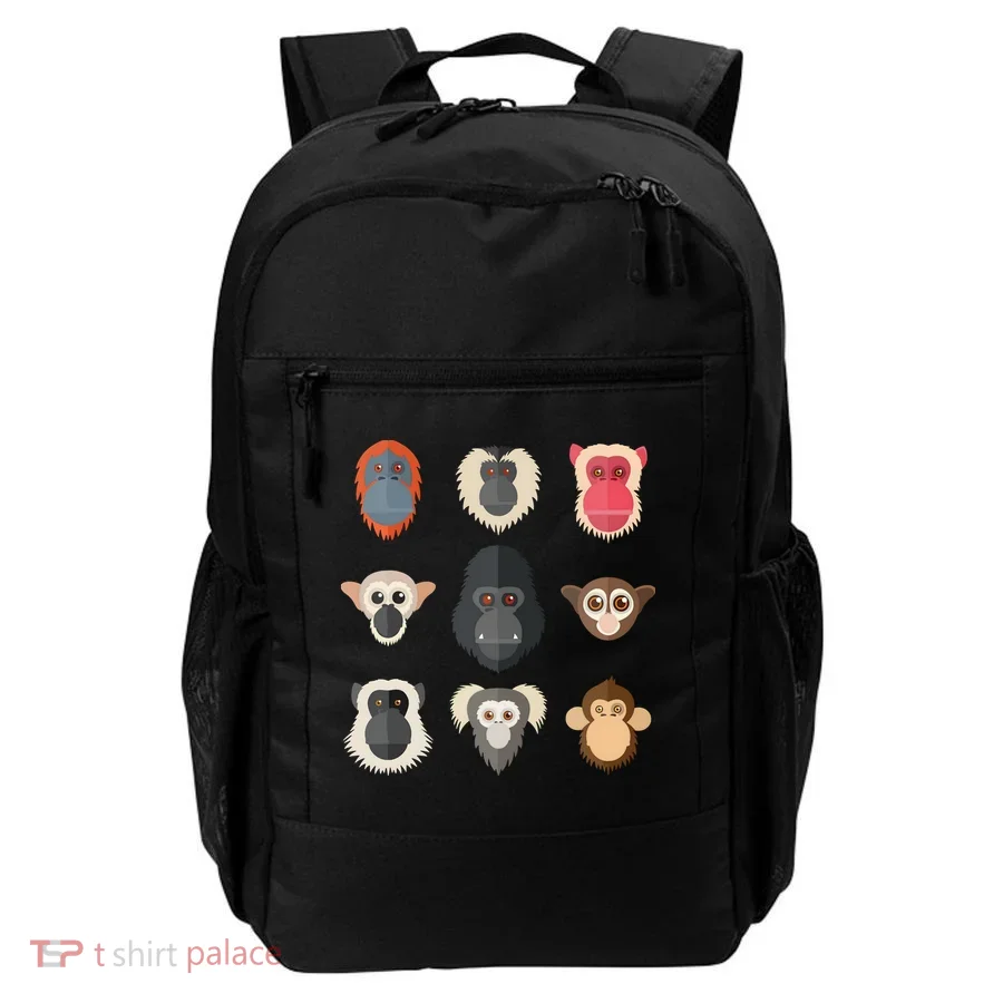 Monkey Chimpanzee Gorilla Spider Monkey Squirrel Monkey Backpack