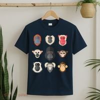 Monkey Chimpanzee Gorilla Spider Monkey Squirrel Monkey T-Shirt thumb 2