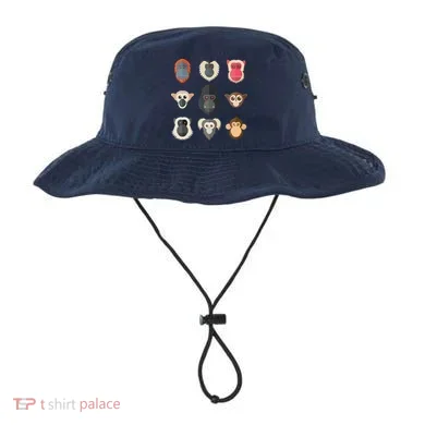 Monkey Chimpanzee Gorilla Spider Monkey Squirrel Monkey Bucket Hat