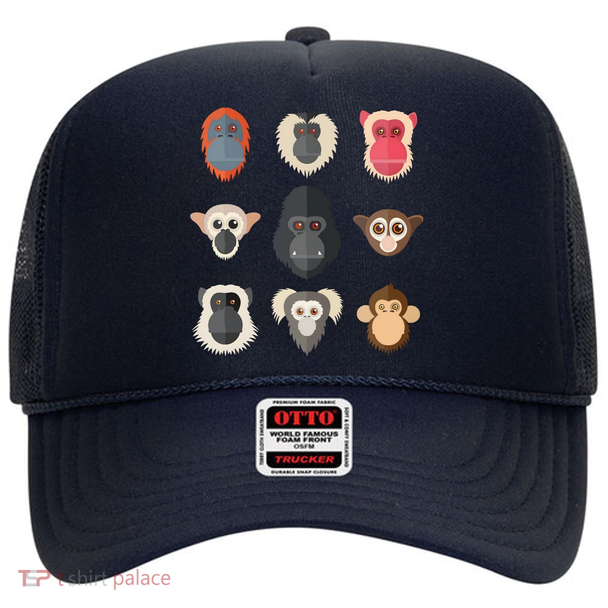 Monkey Chimpanzee Gorilla Spider Monkey Squirrel Monkey Hat