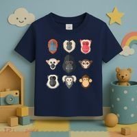 Monkey Chimpanzee Gorilla Spider Monkey Squirrel Monkey Toddler T-Shirt thumb 3