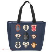 Monkey Chimpanzee Gorilla Spider Monkey Squirrel Monkey Tote Bag thumb 0