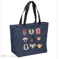 Monkey Chimpanzee Gorilla Spider Monkey Squirrel Monkey Tote Bag thumb 2