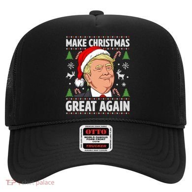 Make Christmas Great Again Funny Trump Ugly Christmas Gift Hat