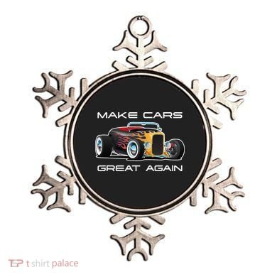 Make Cars Great Again! Classic Muscle Car Hotrod Design Ornament