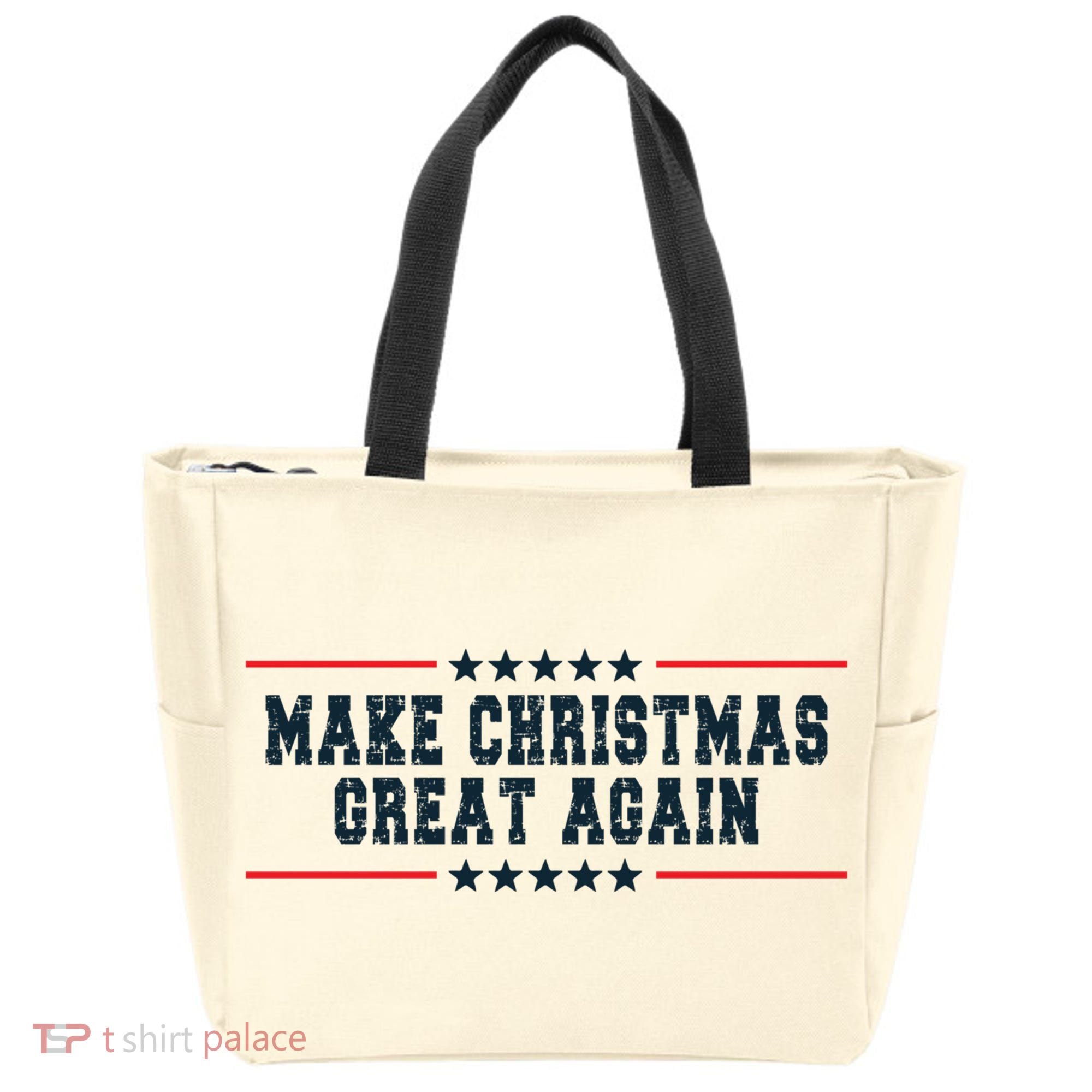 Make Christmas Great Again Funny Xmas Christmas Pajamas Gift Tote Bag